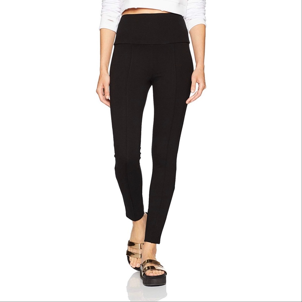 Smitten Ponte Seamed Front Leggings size Large